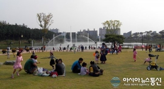 순천조례호수공원, 시민휴식처로 인기
