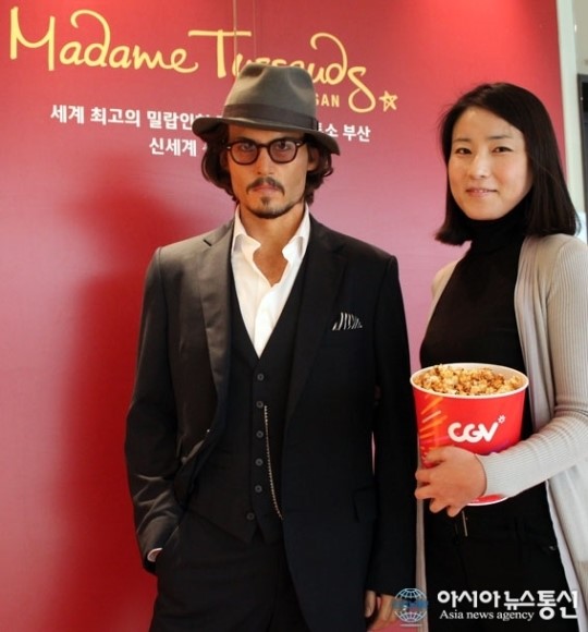 마담투소 부산, CGV 센텀시티에 조니 뎁 전시 할인이벤트