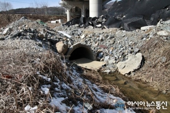 행복도시-공주 정안IC 공사…발주처 환경 뒷전 핑퐁