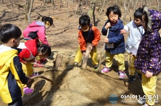 경북지역 최초 금오산 유아숲체험원 개장