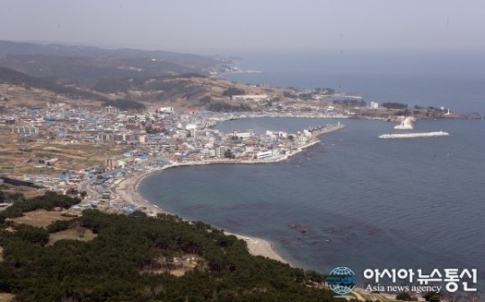 경주 감포 앞바다 청동금속 종 발견