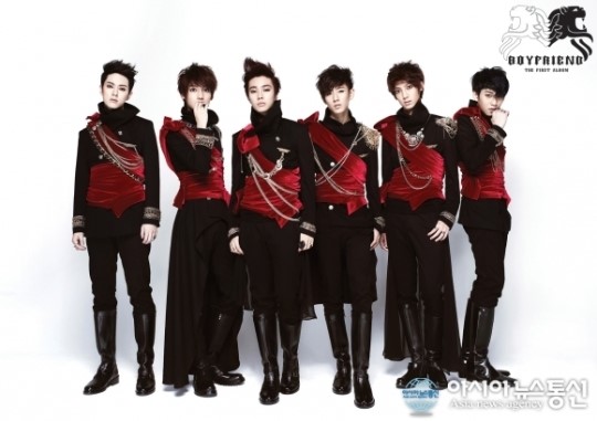 Whos star 보이프렌드, K-POP 대표 꽃미남