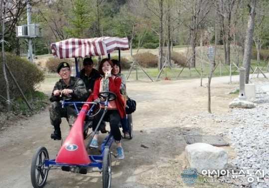 가족과 연인들의 휴식처! 화천군 붕어섬 인기