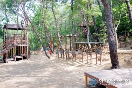 (기획) 입화산 참살이숲 야영장, 힐링은 이곳에서