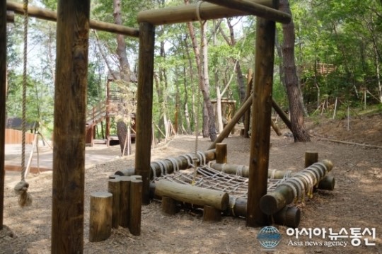 입화산 참살이 숲 야영장