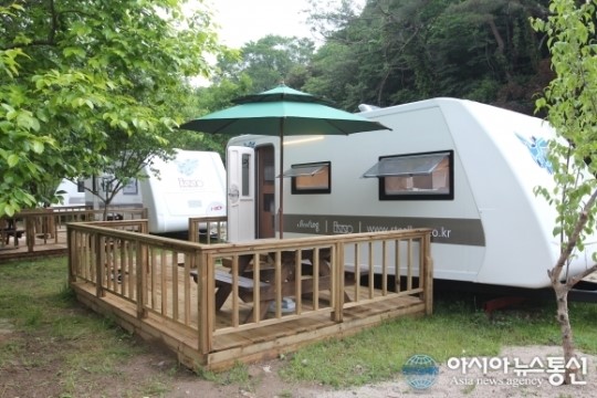 한화리조트, 지리산 카라반존 선보여