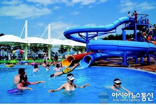 목포 해수풀장 ‘사랑의 섬 외달도’ 개장