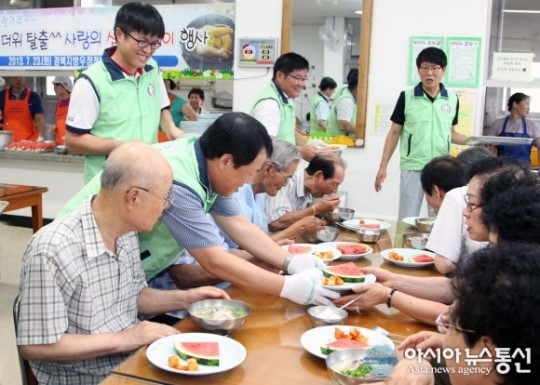 경북지방우정청, 중복맞이 사랑의 삼계탕 Day 행사