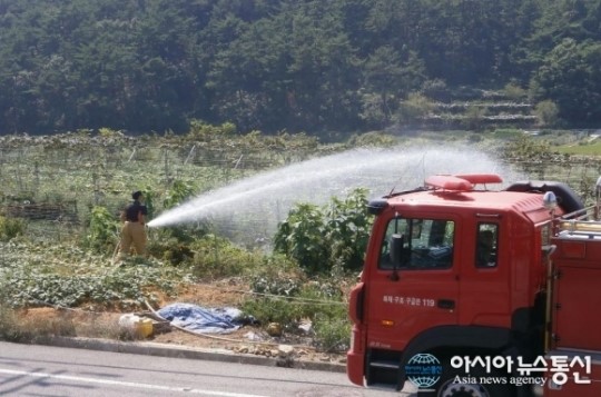 상산구, 지역농가 부족한 농업용수 지원 나서