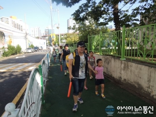 성산구, 외동초등학교 보행안전지도사업 시행