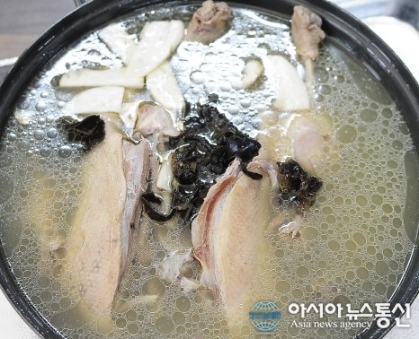 셀레늄 약선 통오리 백숙