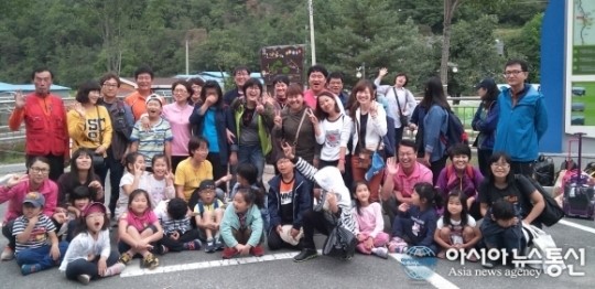 상주시 은자골유기농업영농조합법인 도.농교류 행사 가져