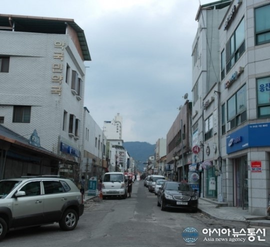 거창군 창조거리, 드디어 전봇대가 사라졌다!