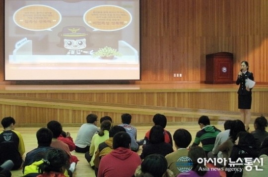 속초경찰서, 청해학교 학생 대상 성폭력 예방 교육 실시