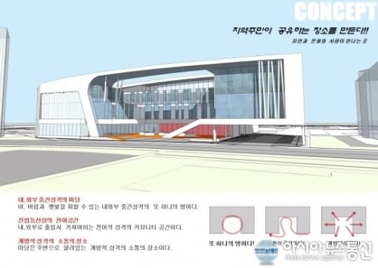 서울시, 양천주민편익시설 증축 및 리모델링공사 설계공모 당선작 선정