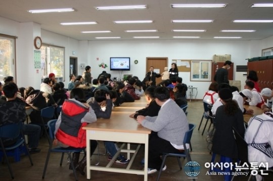 안양소방서 , 가톨릭 벼리마을 소방안전교육 실시