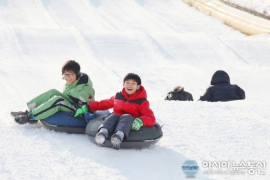 안산 초지역, 눈 썰매장 오는 20일 개장
