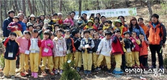 구미국유림관리소, 올해 금오산 유아숲체험원 운영