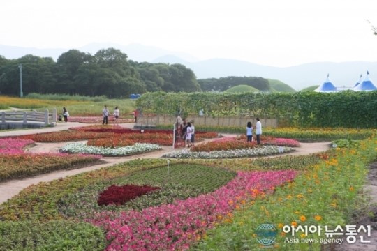 경주시, 동부사적지 꽃단지 조성