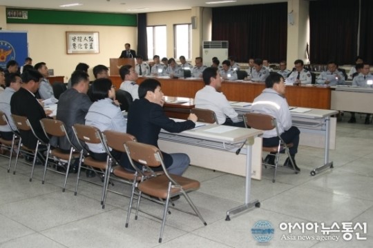 이동민 군산서장 4대 사회악 근절에 온 힘
