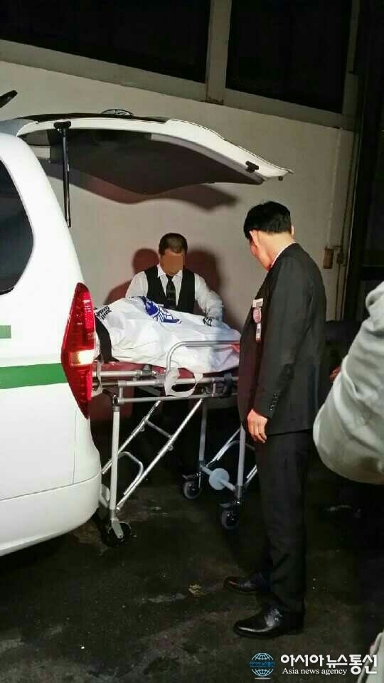 [진도 여객선 침몰]남윤철 교사 안산 제일장례식장에 이송