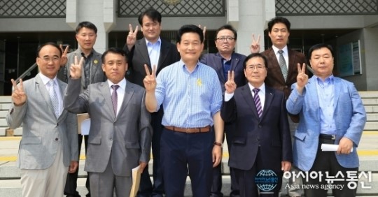 전국고용서비스협회 인천지회, 송영길 후보 지지 선언