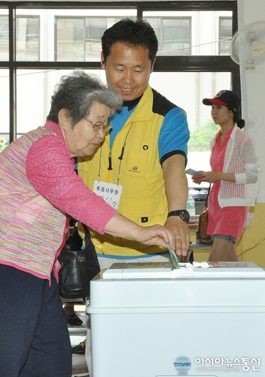 (강원 지방선거) 마감 투표율 62.3%, 2010년과 같아