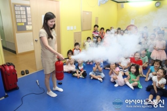 닥스어학원, 소방안전교육 받아