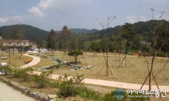 함양군, ‘이레소망의 집 녹색복지 숲’ 조성