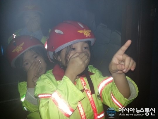 신우초등학교, 소방안전교육 받아