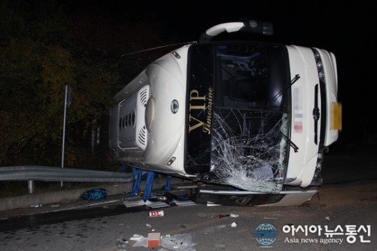 (종합)제천서 관광버스 전도 31명 경상