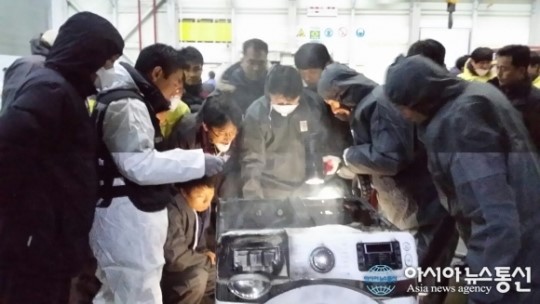 인천공단소방서, 삼성방재연구소 실물화재 합동실험