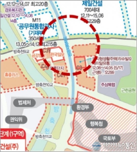 행복청, 한누리대로 교차로 신호체계 개선