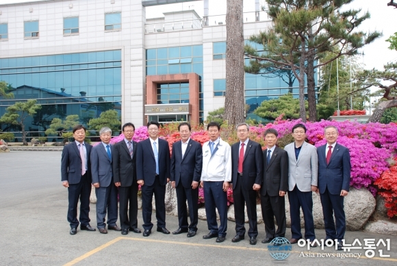 영천시 기관단체장, ㈜금창 방문 기업애로 청취