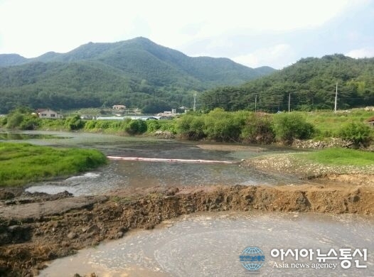 (속보)농어촌공 밀양지사, 축산폐수 차단 주력
