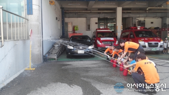 인천서부소방서, 어린이 소방안전교육 실시