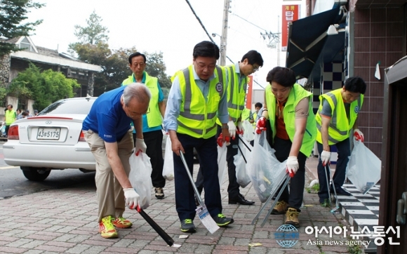 대전시, 메르스 극복 위한 ‘주민 합동 마을 청소’ 실시