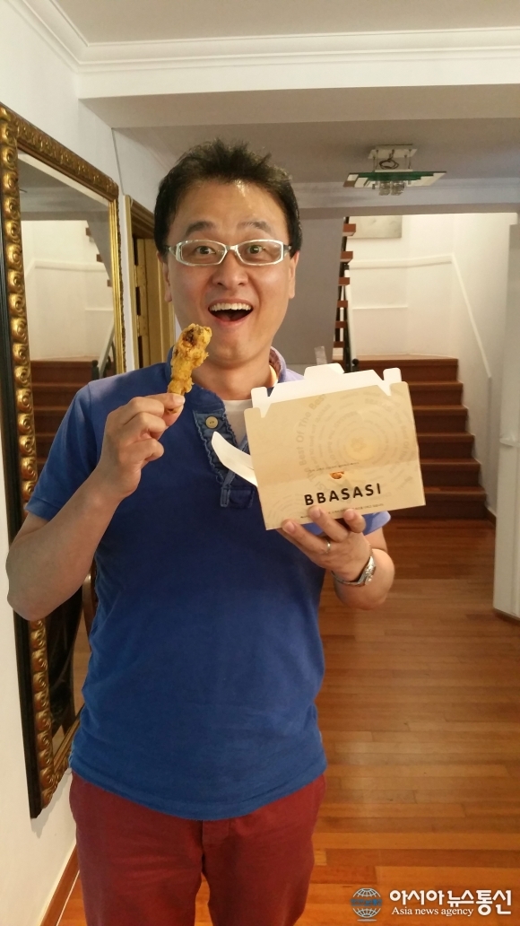 권영찬, 빠사시 떡볶이&닭강정 광고모델로 발탁