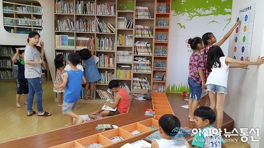 청주 옥산초, ‘제3회 알찬마루 신나는 여름방학 독서캠프’ 열어