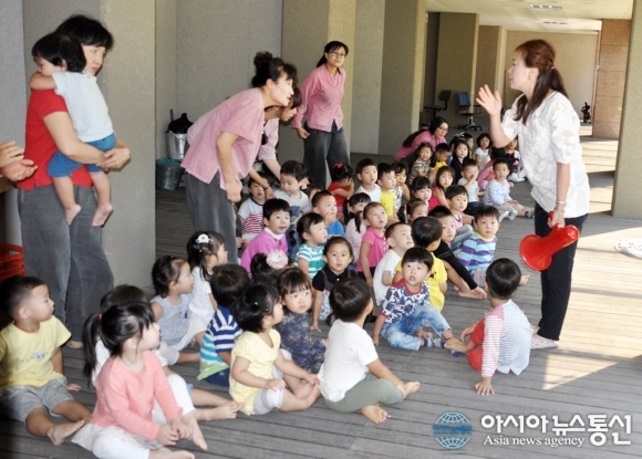 창원소방본부, 진해 우림큰사랑 어린이집서 소방안전교육 시행