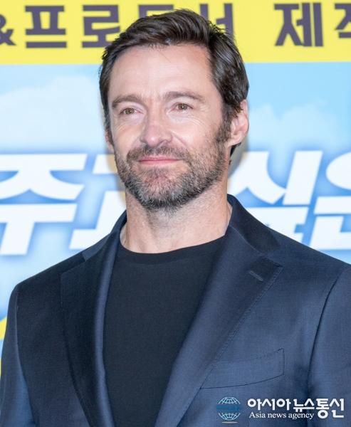 독수리 에디, 포토타임 가지는 휴잭맨