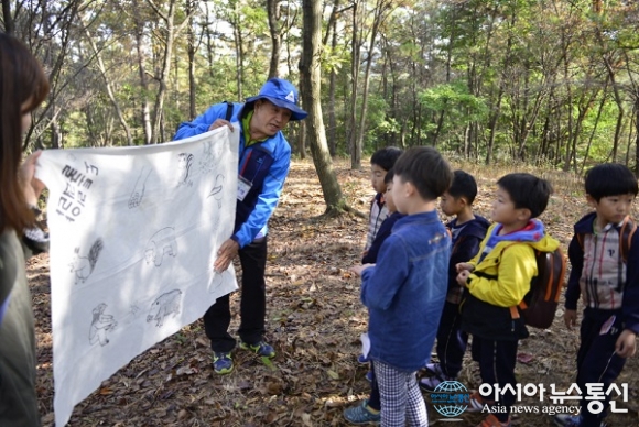 중부산림청, 유아숲체험 정기반 운영