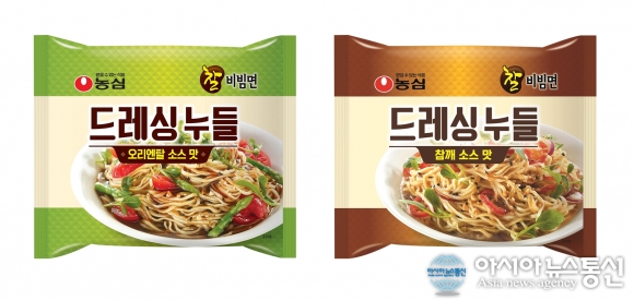 농심, 유럽풍 퓨전 비빔면 드레싱누들 출시