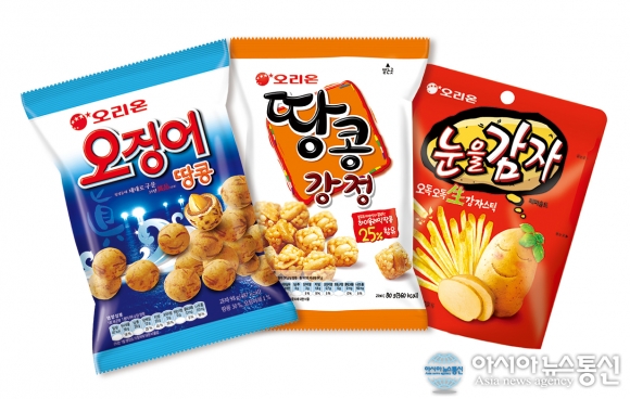 오리온, 스낵3종 국내 생산 재개