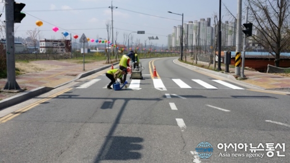 천안시 동남구, 도색정비사업 추진
