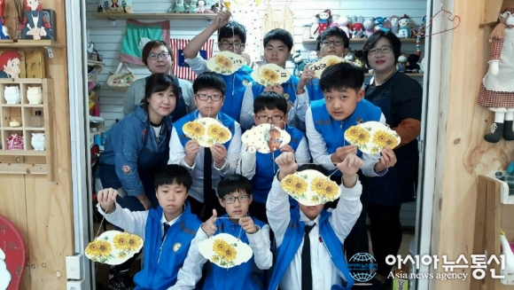 진해남중학교, 덕산동 일원서 현장직업체험마을학교’ 운영
