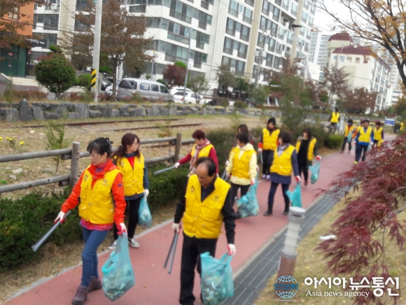 마산합포구, 마산가고파축제 마무리 환경정비