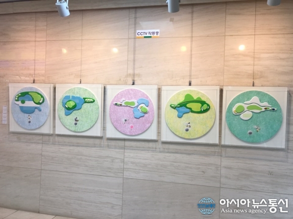 취산 조용백화백 전남대병원 초대전