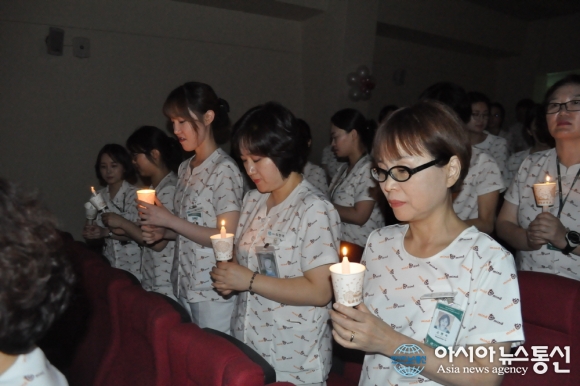 근로복지공단 인천병원, 간호사의 날 행사로 나이팅게일 정신 되새겨