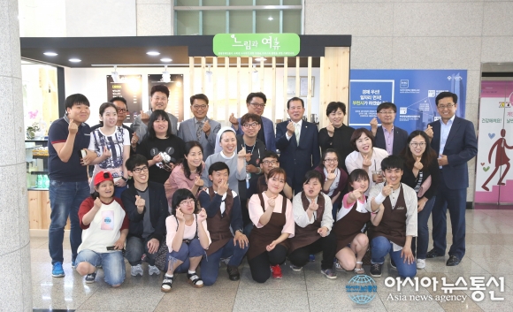 부천시장애인 취업지원 ‘느림과 여유’ 카페 3호점 탄생
